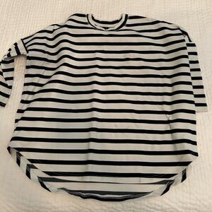Tuckernuck striped tunic sweatshirt